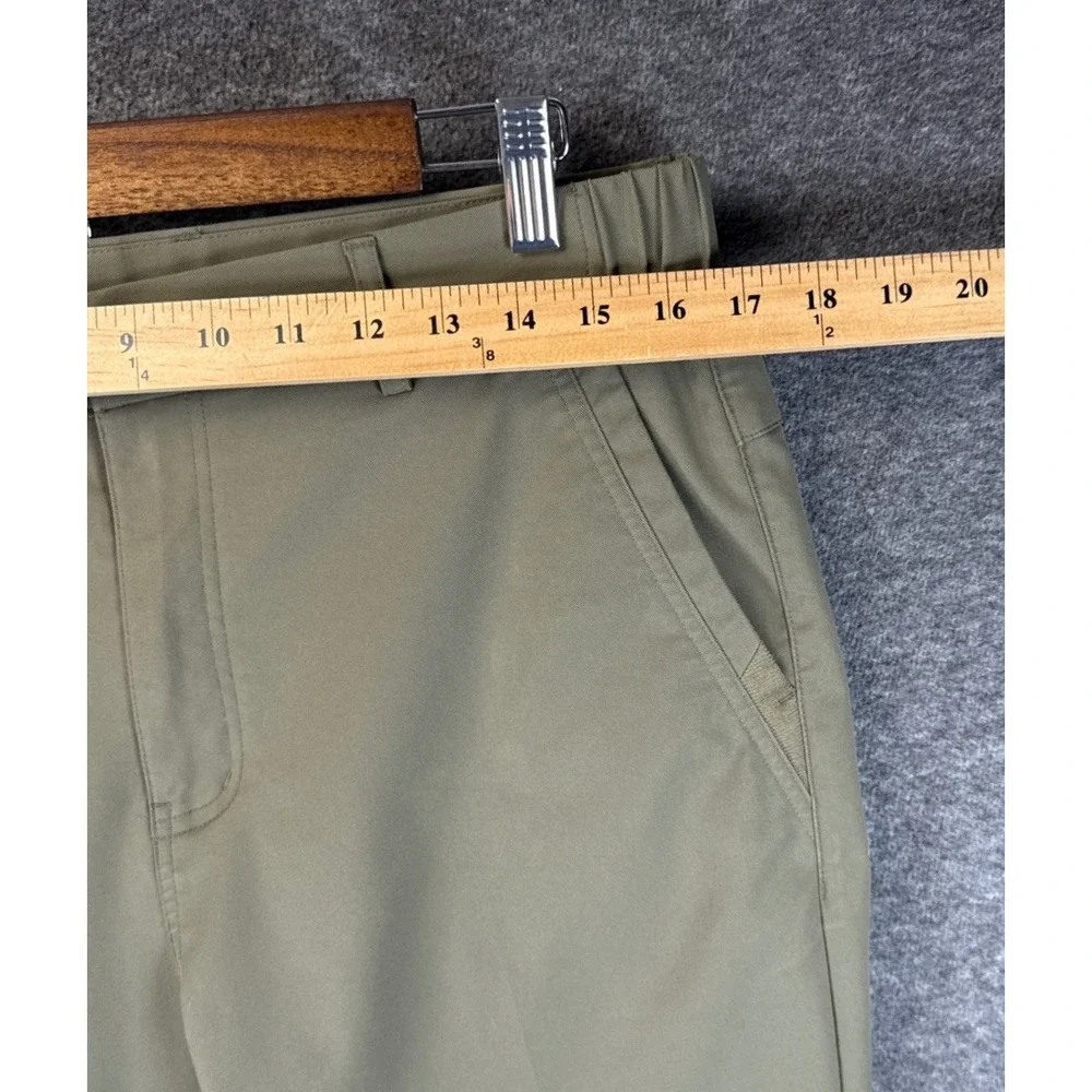 Jack Archer Jetsetter Pants Mens 32x29 Olive Green Performance Chino Golf Travel